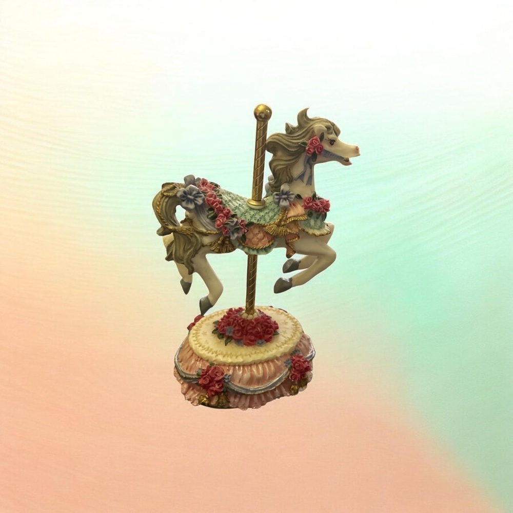 Heritage House County Fair  Collection Carousel Horse Figurine Yesterday - Picture 2 of 4